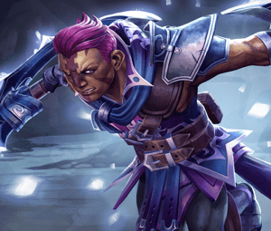 This is the Avatar Image for the Anti Mage (Dota 2) AI Voice and Text to Speech Generator